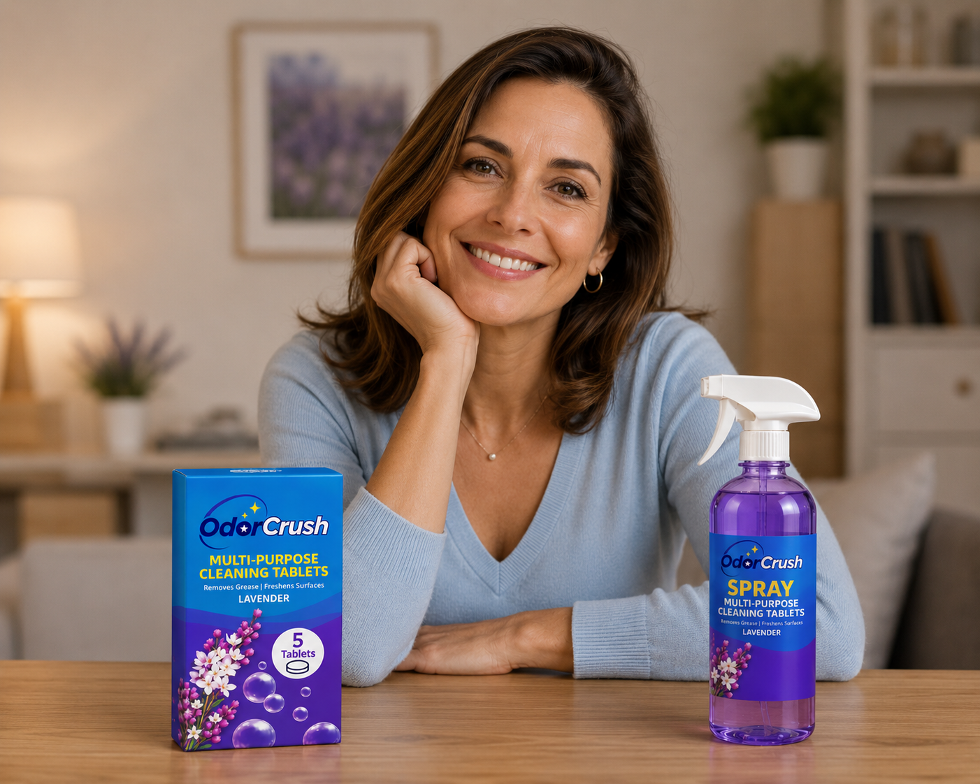 OdorCrush in use